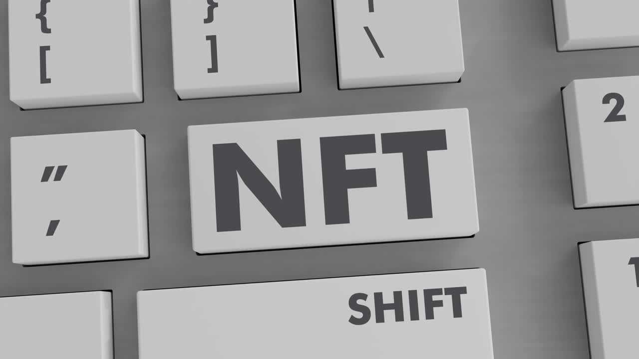 presión del botón nft en el teclado