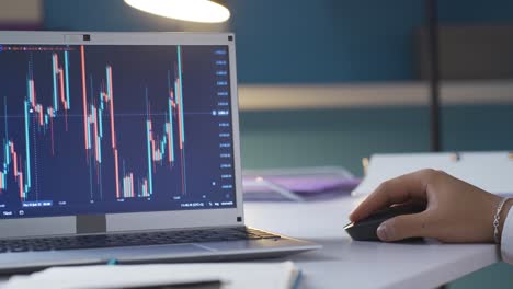 Investor,-Händlermann,-Der-Börsendiagramme-Analysiert.-Aktien--Und-Kryptowährungsbörse.