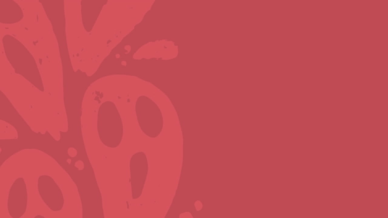 Ilustração de texto 'zap' em estilo de quadrinhos com fantasma sobre fundo vermelho