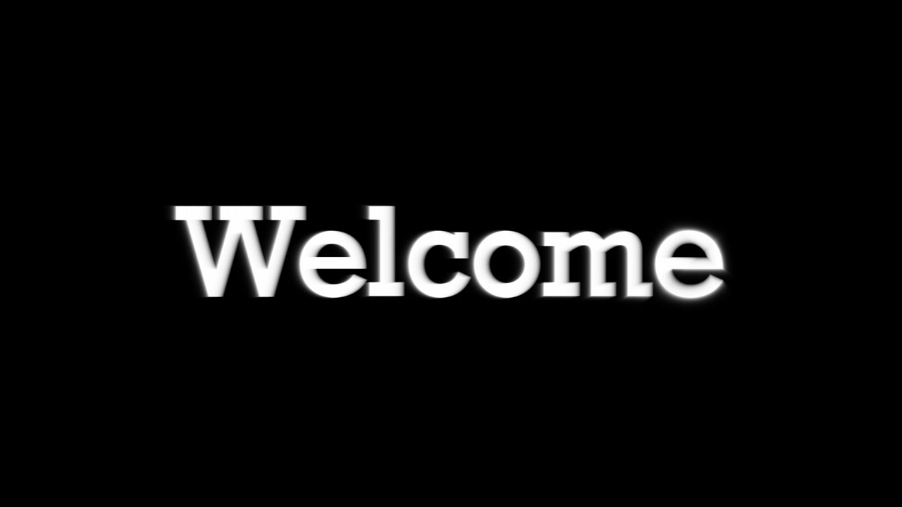 Welcome Message