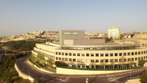 teva headquarters aerial view