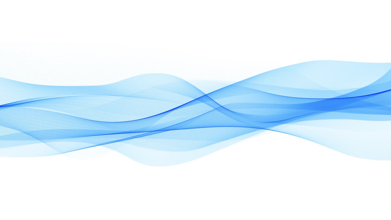 추상적인 파란 선 - 루프 배경