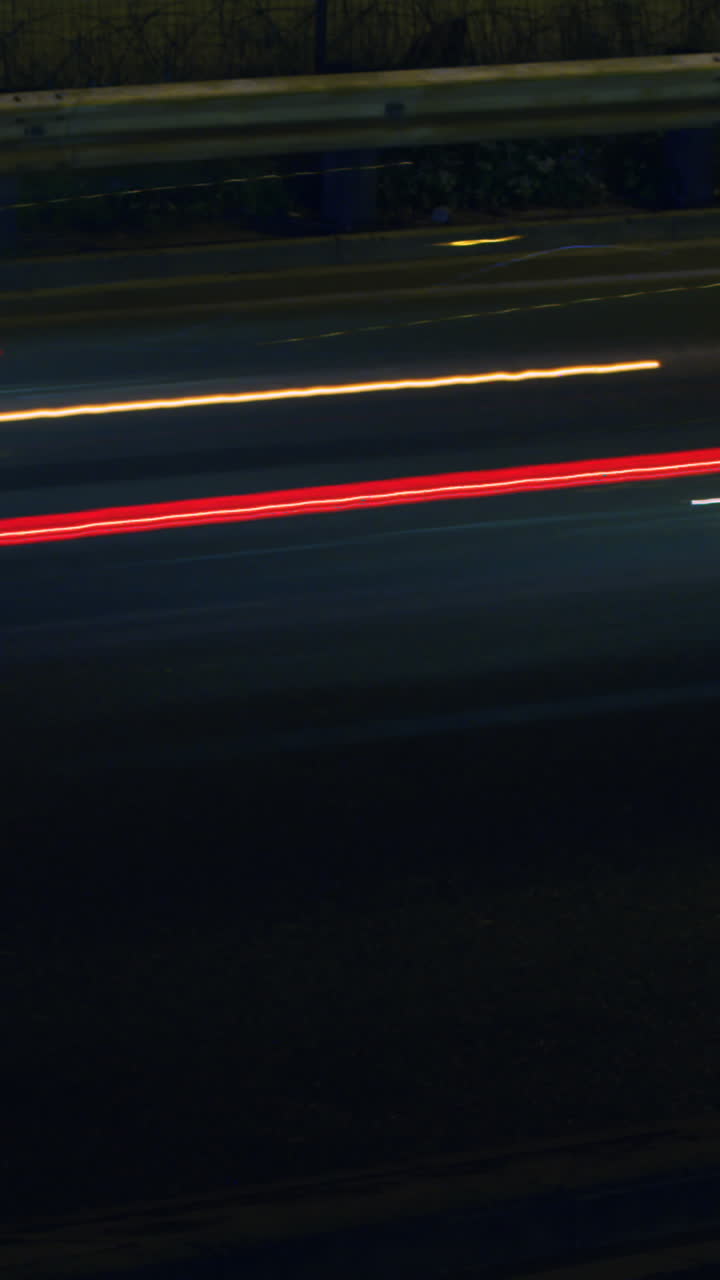 Vehicles moving on bridge