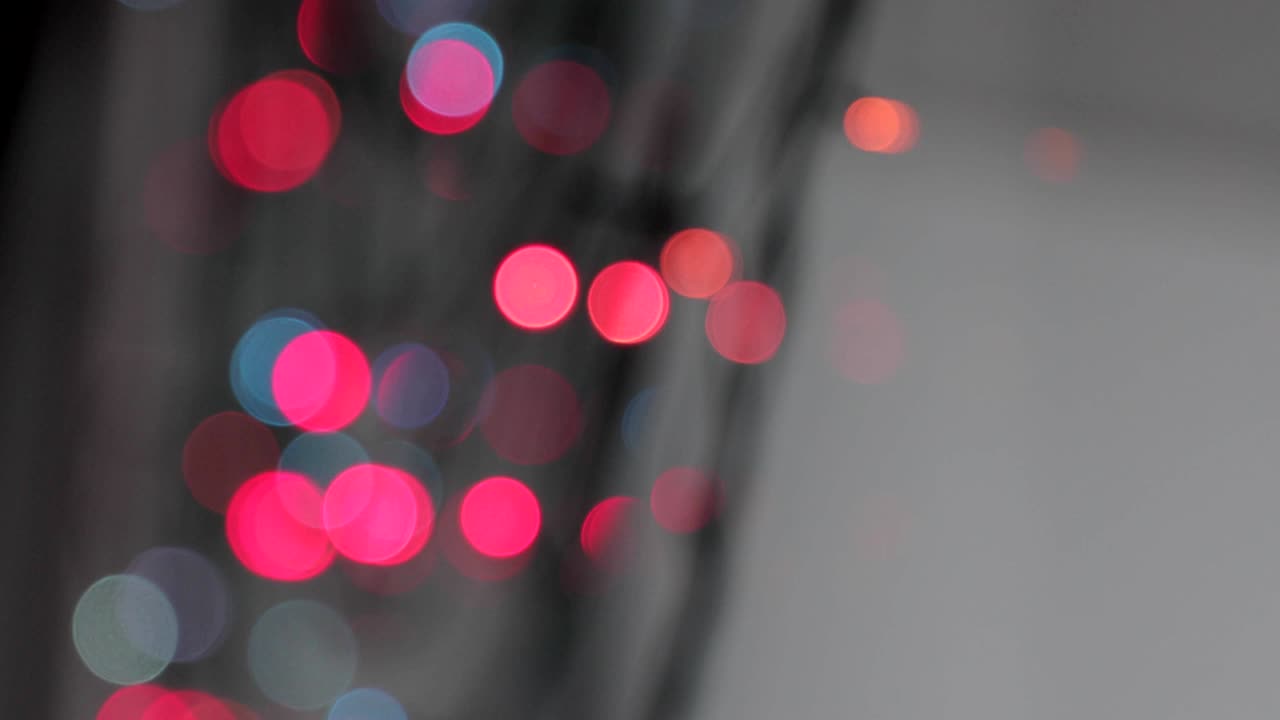 fondo bokeh. guirnalda parpadeante multicolor abstracto fondo borroso