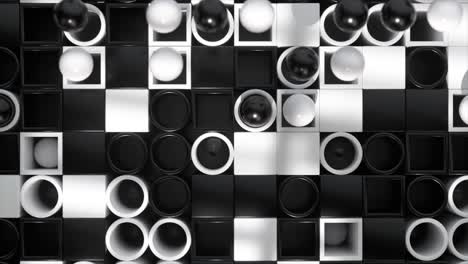 abstract chess board design