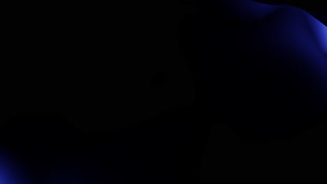 remolinos azules dinámicos sobre un fondo negro