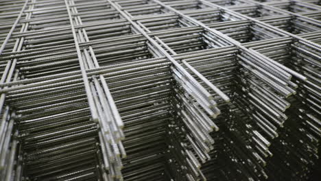 stacked steel reinforcement bars