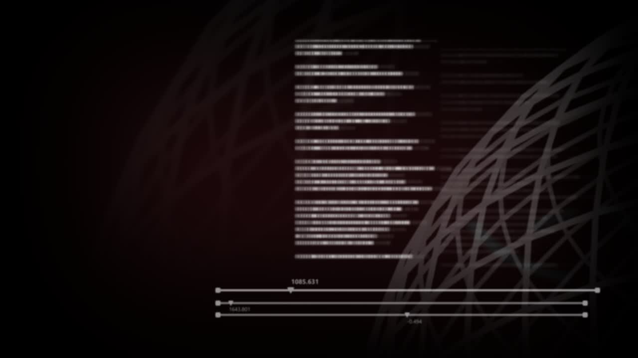 Any purpose seamless looping background with rotating globe and digital text effects for overlay or backdrop use with place for yor objects - 4K 60fps UHD 3D animation