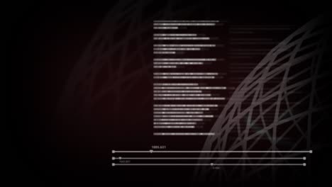 cualquier propósito fondo de bucle sin fisuras con globo giratorio y efectos de texto digital para uso de superposición o telón de fondo con lugar para objetos yor - animación 4k 60fps uhd 3d