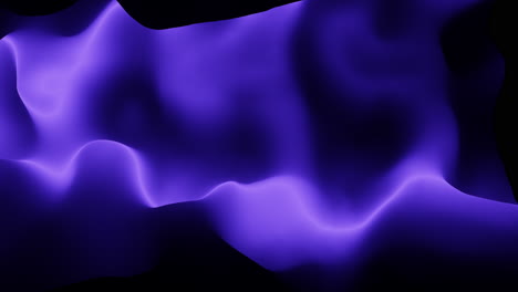 Verdrehtes-Blaues-Flüssigkeitswellenmuster-Auf-Schwarzem-Farbverlauf