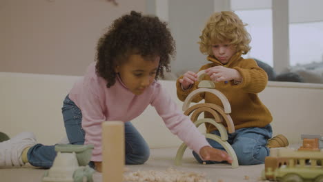 children playing with toys