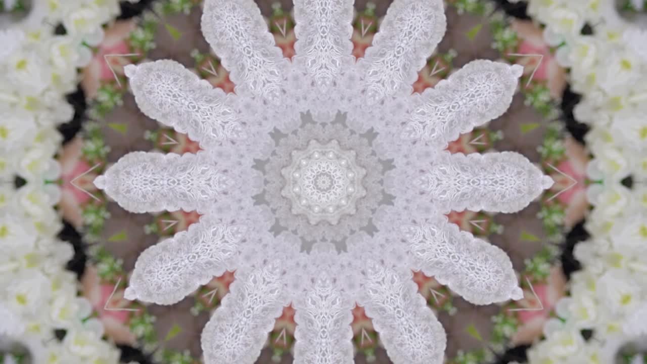 animación de bucle 3d con partículas como fondo de ciencia ficción