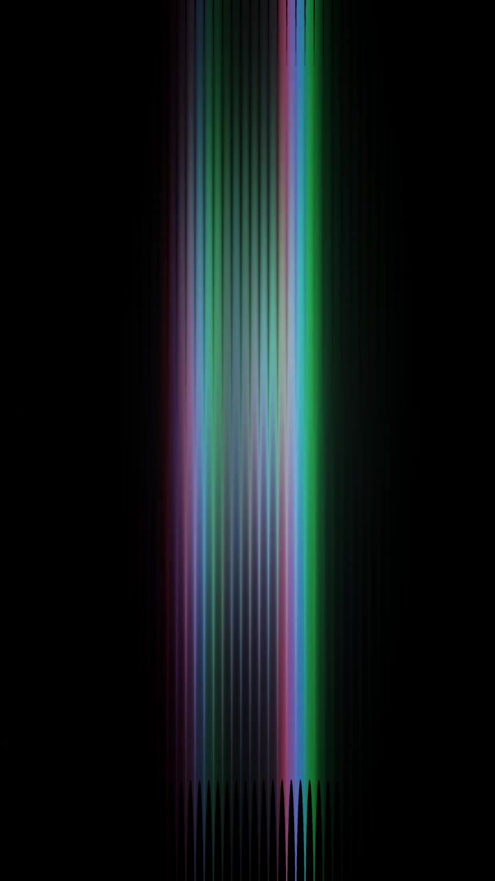 Abstracte verticale lichtlekovergang met vervagende blauwe gloed