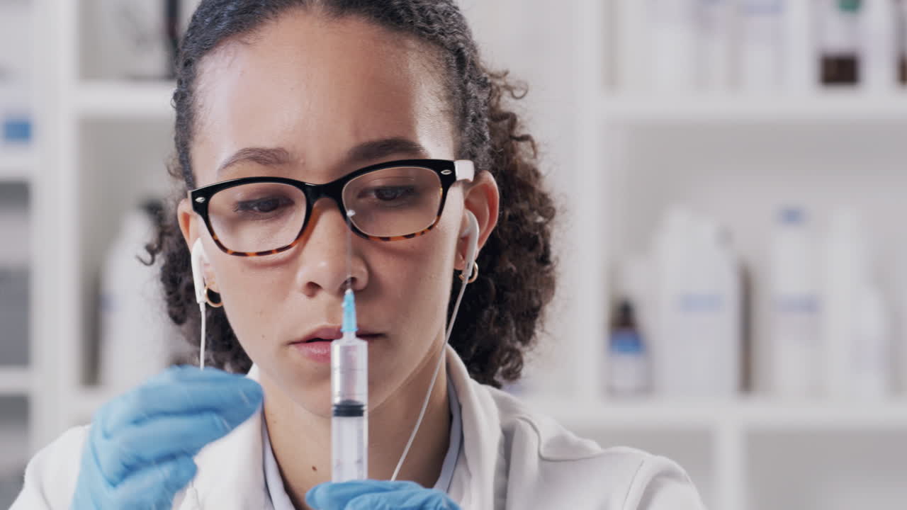 She's discovered a cure