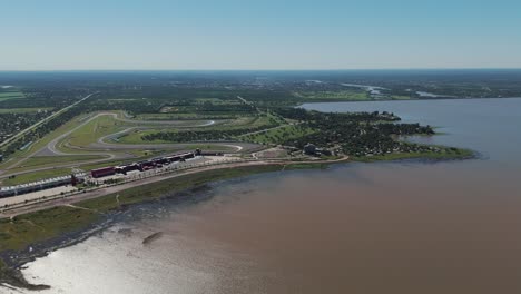 vista del circuito internacional termas de ri o hondo, en santiago del estero, argentina