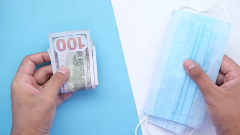 money and mask