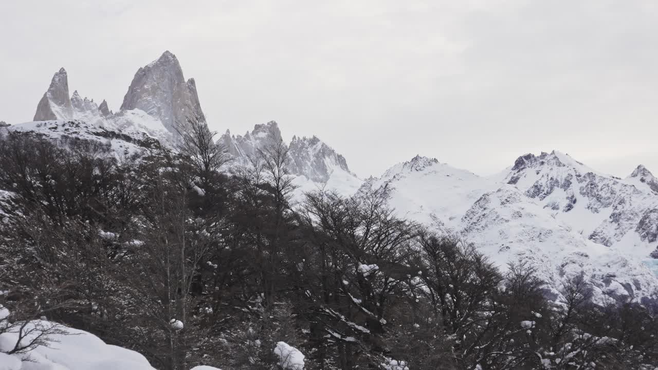 Catena montuosa del Fitz Roy in Patagonia