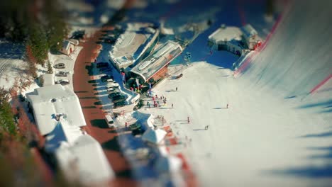 파소 푸르시아(passo furcia), 크론플라츠(kronplatz) 스키 리조트, 사우스 티롤(south tirol), 이탈리아(italy)