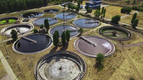 sewage treatment plant. waste water treatment plant