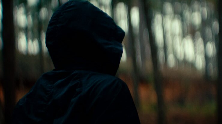 Person in Forest