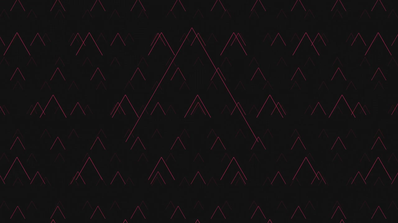 An intriguing design featuring red triangles on a black backdrop, forming a captivating zigzag pattern with triangles converging towards the center