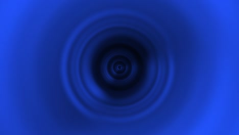 fondo bucle gráfico de movimiento de espiral artística azul gira con círculos de torsión psicodélicos gradiente. bucle de animación sin costuras 4k 3d. efecto de arte giratorio hipnótico de rayas redondas abstractas.