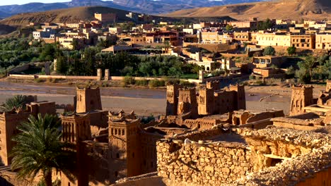 ait benhaddou, morocco. unesco world heritage site. 4k, uhd