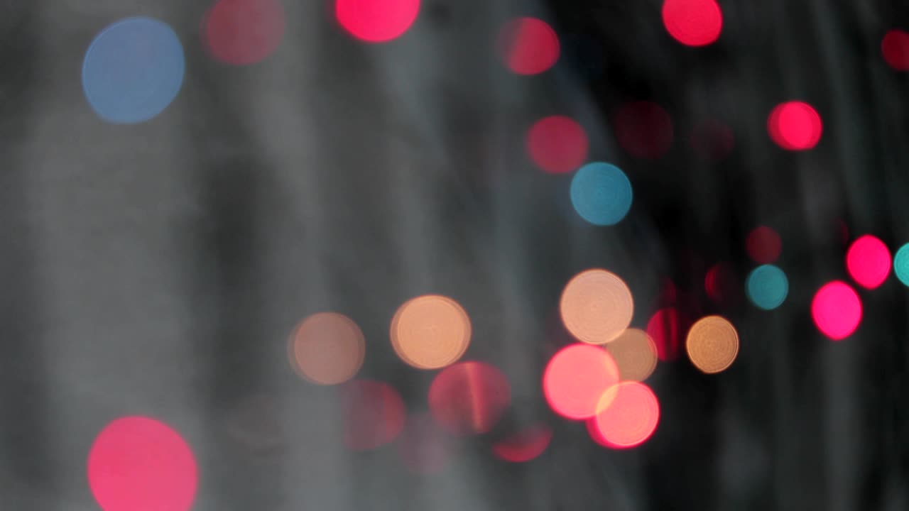 fondo bokeh. guirnalda parpadeante multicolor abstracto fondo borroso