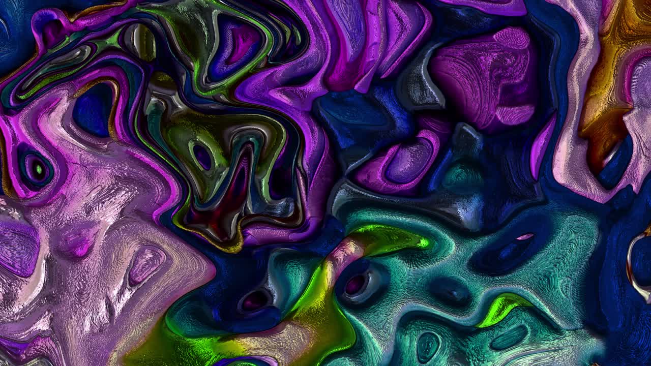 animación abstracta, fondo líquido, hermosa película de pintura digital, película de fondo abstracta. animación de gradiente holográfico.