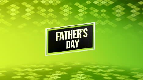 Modern-Fathers-Day-with-triangles-pattern-on-green-gradient