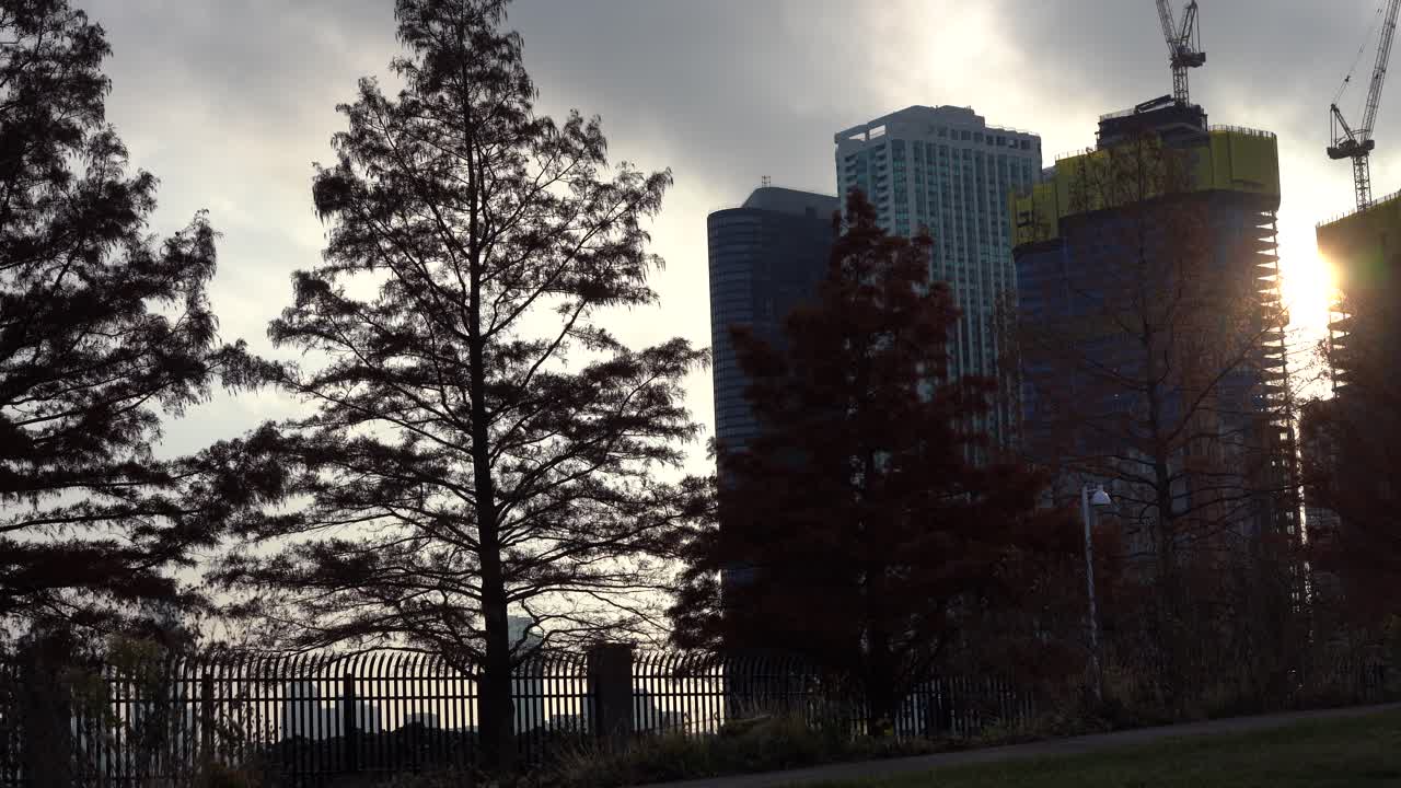 chicago, illinois, vista, de, marina, muelle