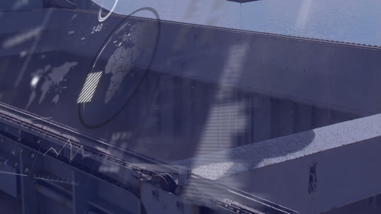 포트 및 데이터 처리의 애니메이션