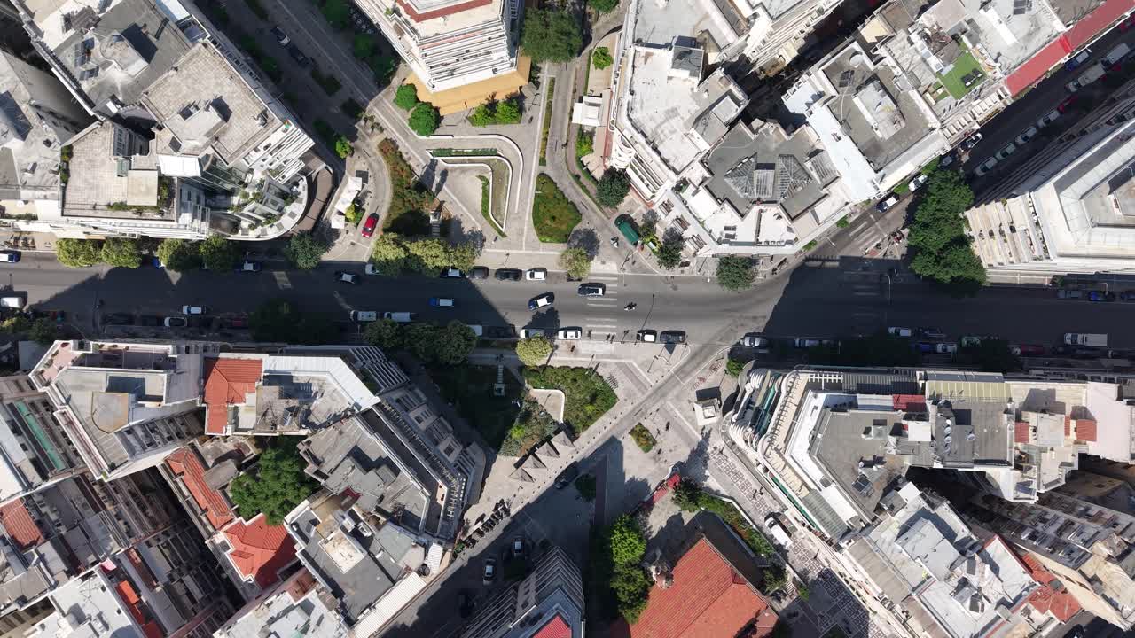 Tráfego diário, Tessalônica, Grécia, 07 de abril de 2025