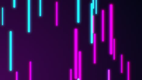 abstrato fundo sem costura azul linhas roxas animação em loop