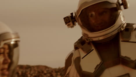 astronauta en marte
