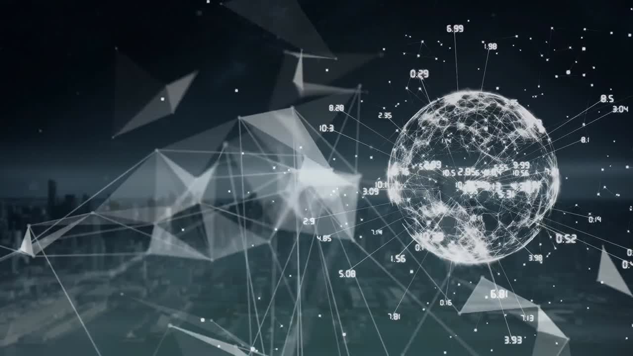 도시 풍경에 대한 연결 네트워크와 플렉서스 네트워크의 세계