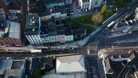 maccurtain street cork city ireland aerial view 4k part 9