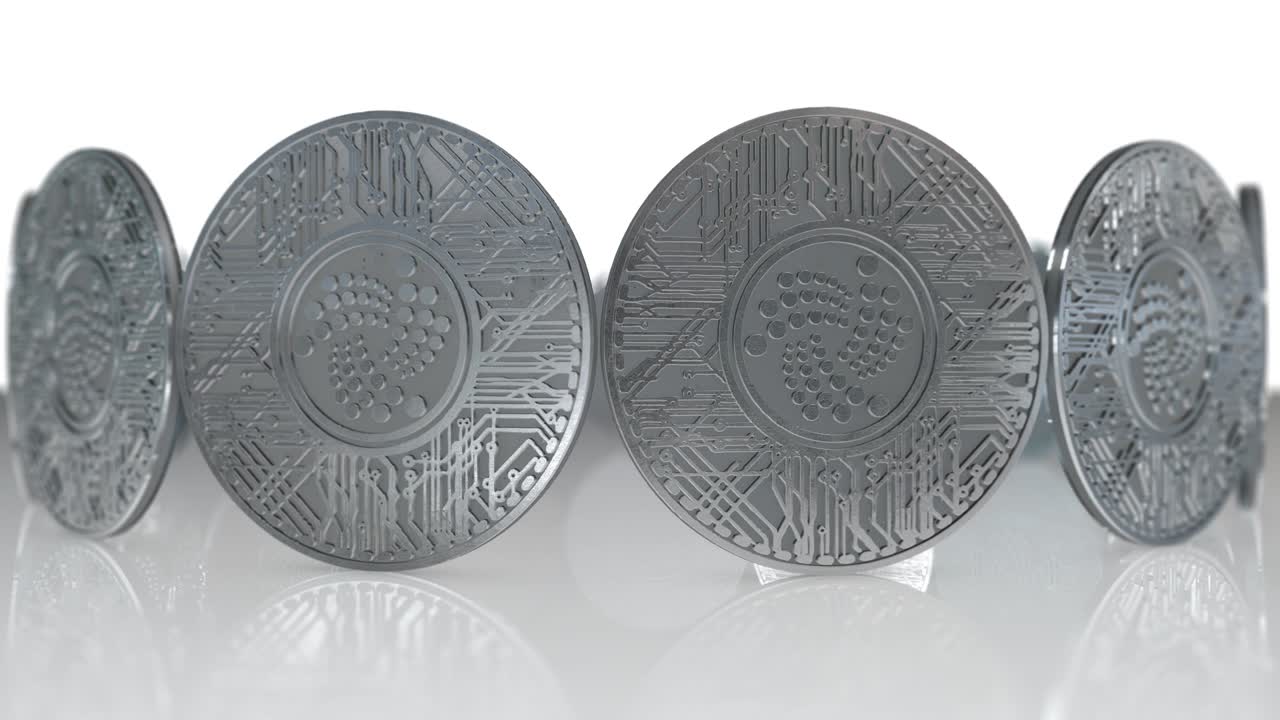 la moneda iota (miota) o la criptomoneda iot es una moneda alternativa en 3d.