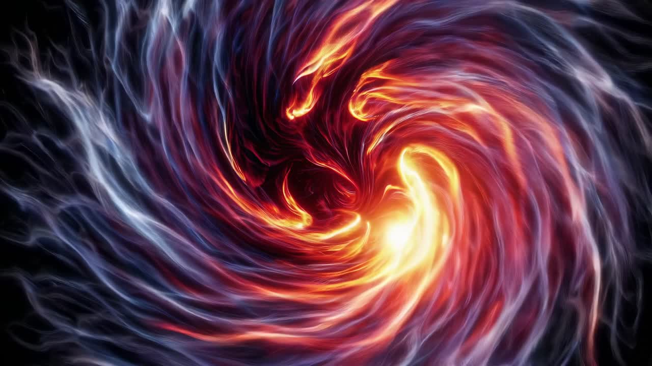 Abstract Swirling Energy Vortex