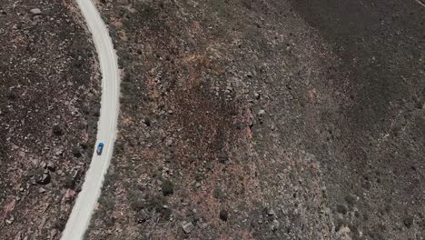 4x4 pickup truck driving on dirt roads on mountain passes in the cederberg with some scenic views and landscape