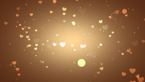 Fly-gold-romantic-hearts-on-fashion-gradient