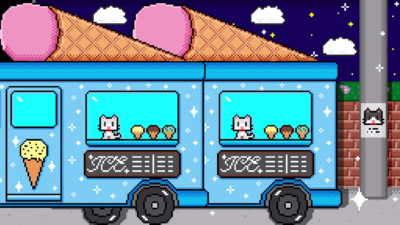 Pixel ice wagon Night Transitions. 1080p - 30 fps - Alpha Channel (1).mov