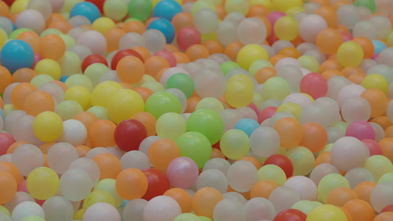 Ball Pit with Colorful Balls