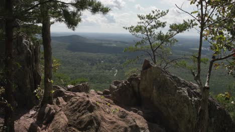 Mirador-Del-Valle-Desde-Las-Montañas-De-Carolina-Del-Norte