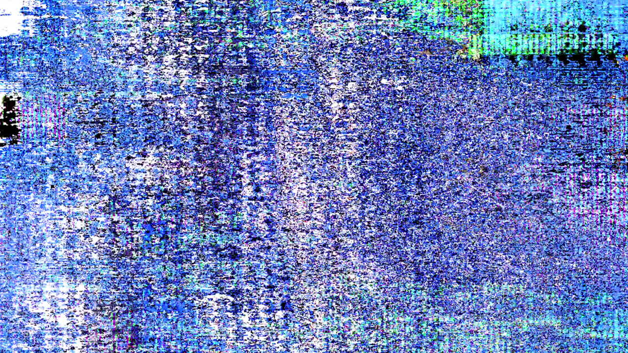 Colorful Digital Glitch Noise Abstract Background