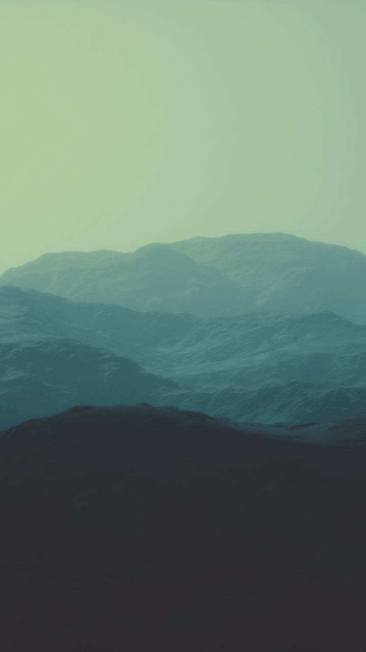 vista panorámica de las montañas y colinas