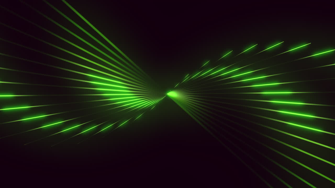 incantevoli vortici futuristici intricati disegni verdi su uno sfondo nero