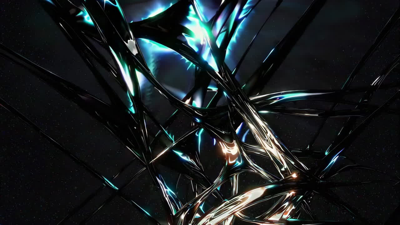 diseño metálico futurista abstracto