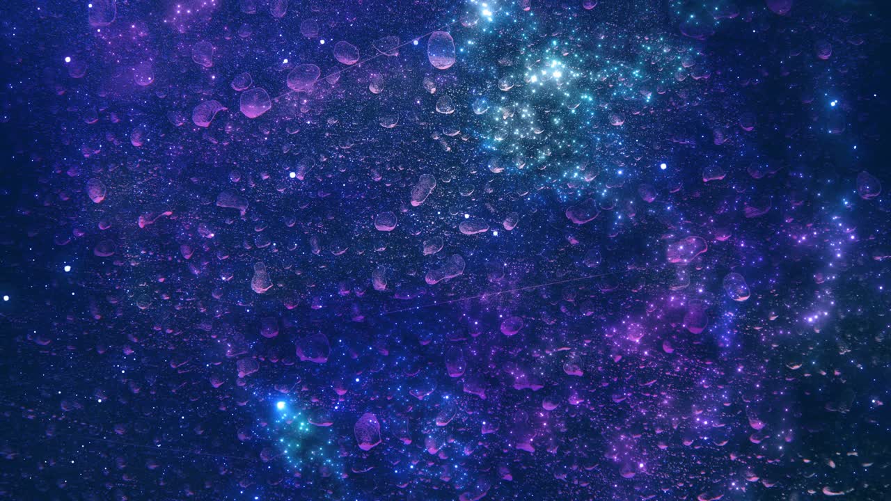 Abstract Glowing Light Background Loop