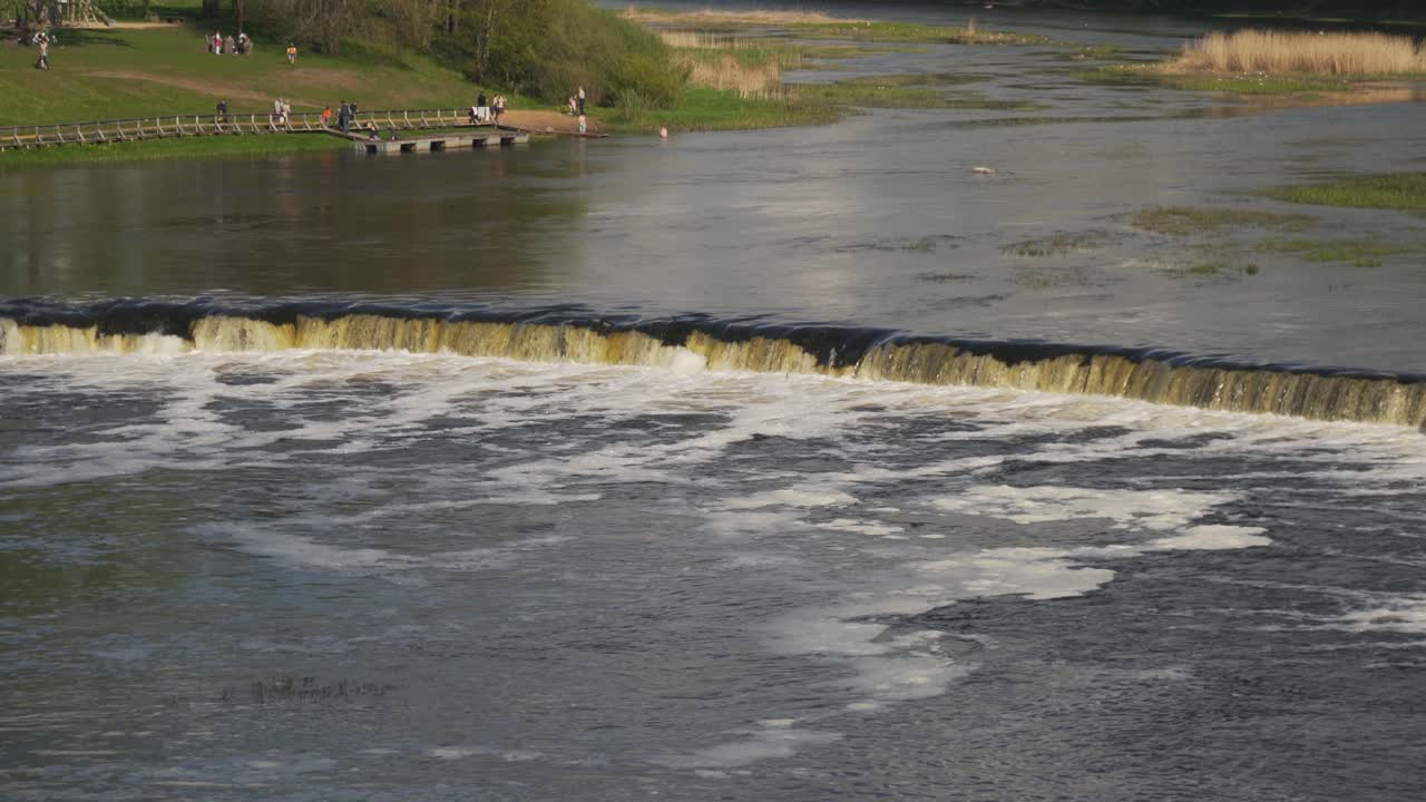 Flying Fish at Ventas Rumba Waterfall